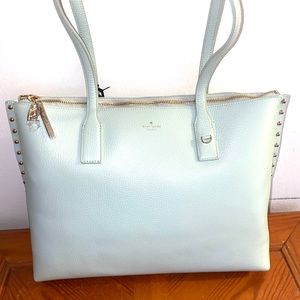 Stunning mint and gold Kate Spade tote ♠️
